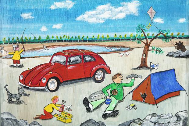 Keskikesän kiireet, Esa Leppänen.