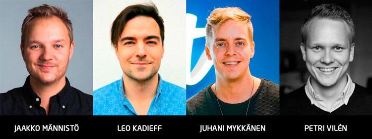 Suomen Yrittäjät SuomiAreenalla 2017 start up -joukkue