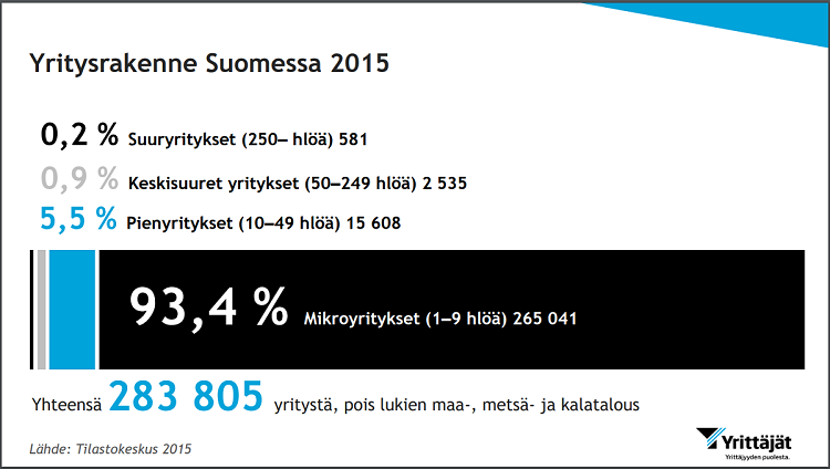 Yritysrakenne Suomessa