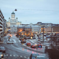 Helsingin keskusta-alue.