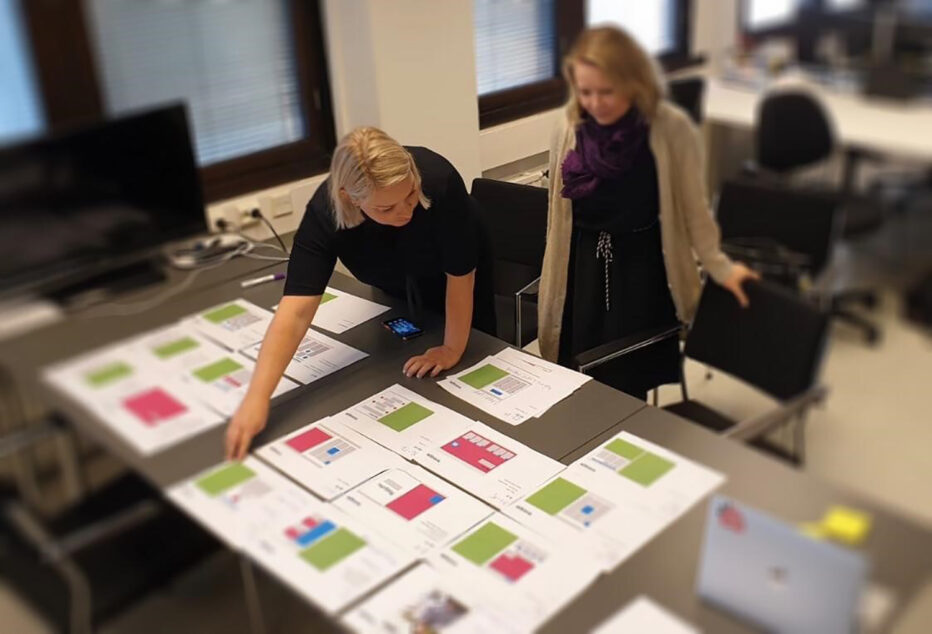 verkkosivujen suunnittelua