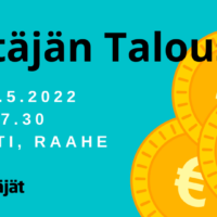 Kaikille yrittäjille ja yrittäjyyttä suunnitteleville avoin, maksuton tilaisuus Snellmanin päivänä 12. 5.2022