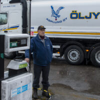 Huoltamoyrittäjä Esa Ruuska