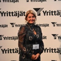 Mari Laaksonen valittiin Suomen Yrittäjien valtuuston puheenjohtajaksi. Kuva: Emil Bobyrev