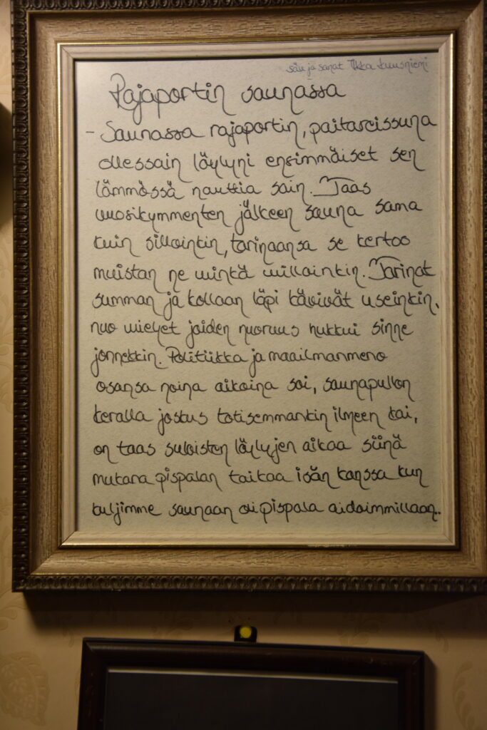 Rajaportti tekstiä