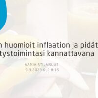 Aamiastilaisuus LähiTapiolan kanssa Vaasan Yrittäjät