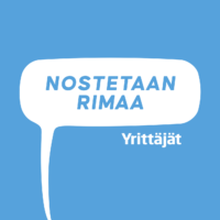 Nostetaan rimaa -tunnus.