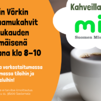 Aamukahvit Tyrvään Vörkillä, teemana mielenterveyden ylläpitäminen