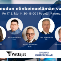 Rauman vaalitilaisuus