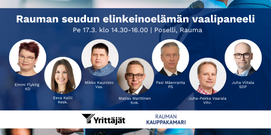 Rauman vaalitilaisuus