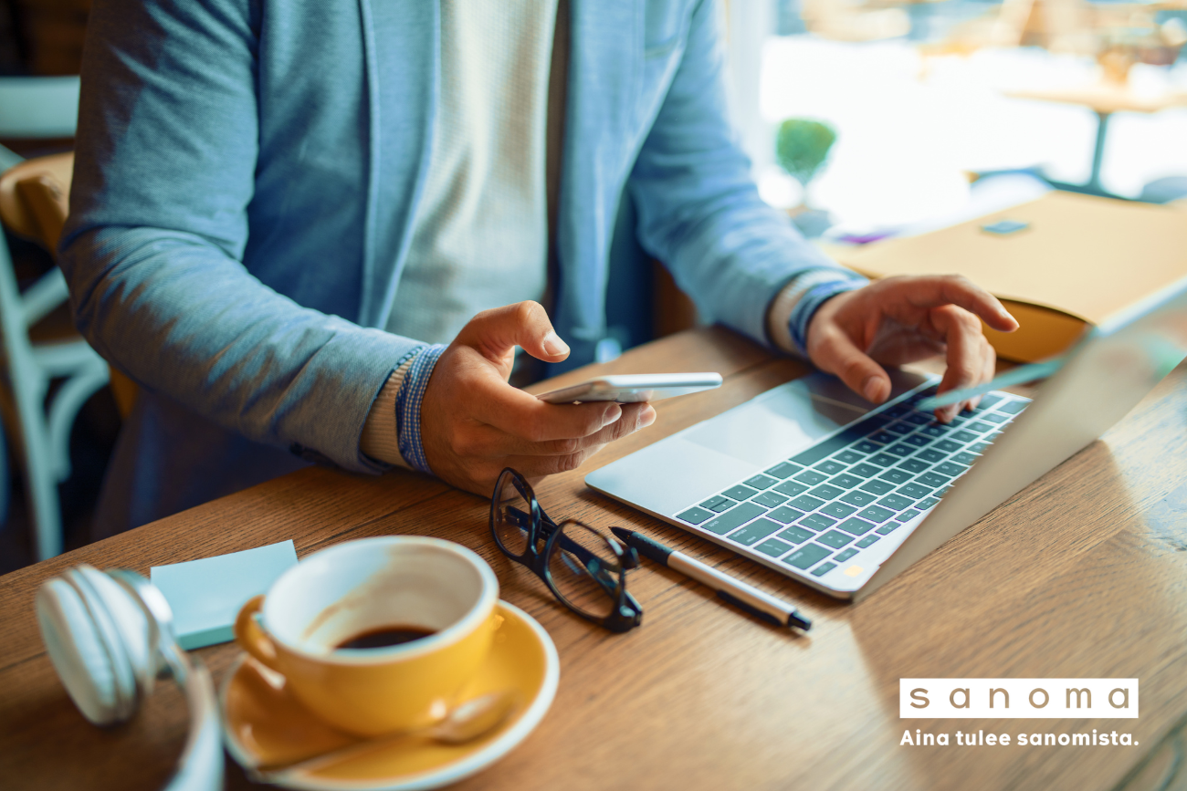 banneri Sanoman webinaari
