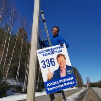 Jorma Piisinen vie eduskuntaan yrittäjän ääntä.