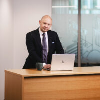 Suomen Yrittäjien puheenjohtaja Petri Salminen. Kuva: Jetro Stavén