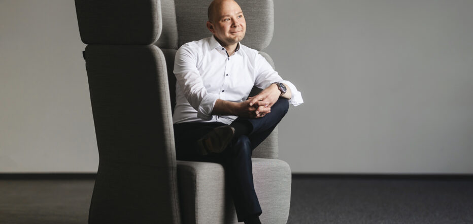 Suomen Yrittäjien puheenjohtaja Petri Salminen. Kuva: Jetro Stavén