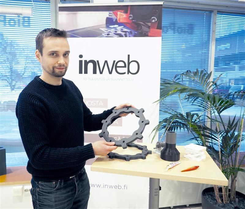 Tero Hämäläisen yritys on 3D-tulostamisen eturintamassa