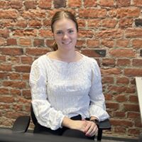 Kuvassa Pirkanmaan Yrittäjien uusi jäsenpalveluasiantuntija Sanni Välimäki.