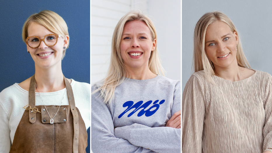 Visa jakoi apurahaa kolmelle naisyrittäjälle