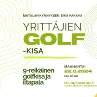Ikaalisten Yrittäjien golf kisa