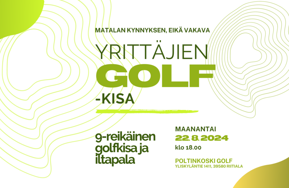 Ikaalisten Yrittäjien golf kisa