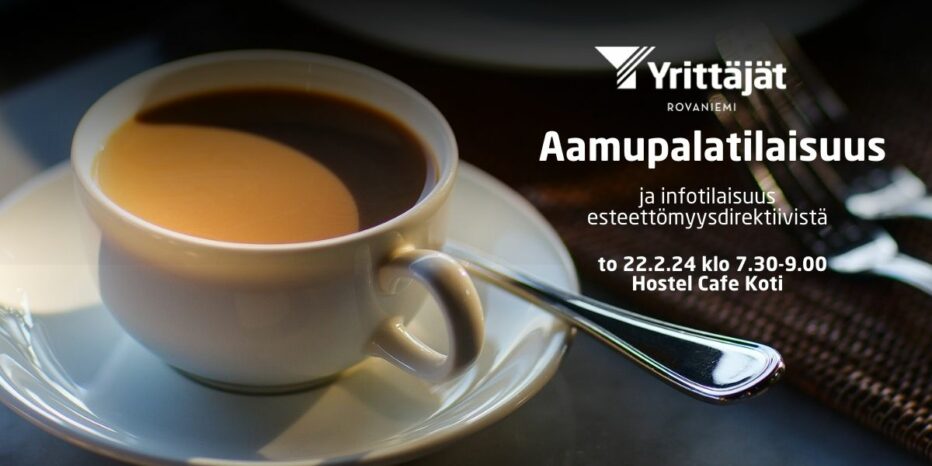 Aamupalatilaisuus Rovaniemen Yrittäjät