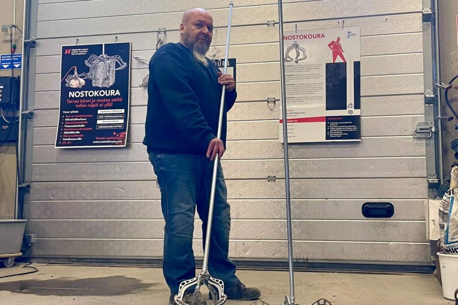 SSAB:kin kiinnostui Jari Rinkisen kehittämästä nostokourasta