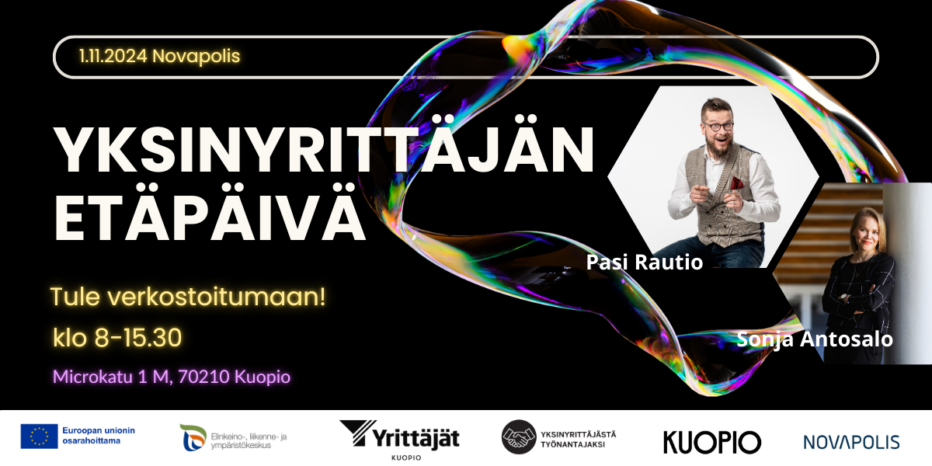 Yksinyrittäjän etäpäivä 1.11.24