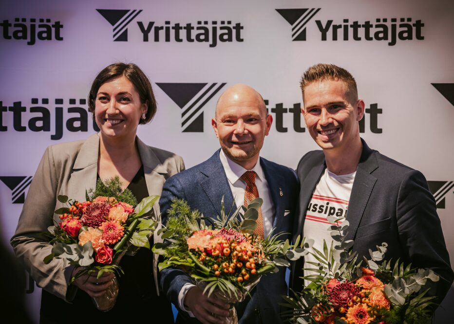 Tässä on Suomen Yrittäjien uusi puheenjohtajisto