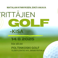 Ikaalisten Yrittäjien golf -kisa 14.8.2025