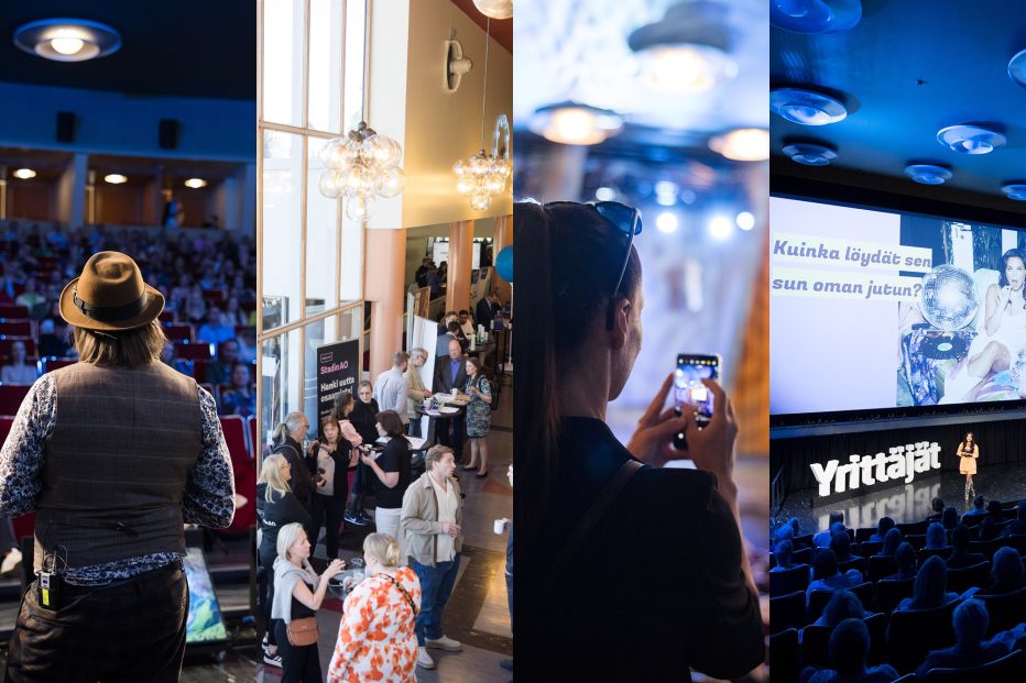 Yritystä Stadiin -tapahtuma.