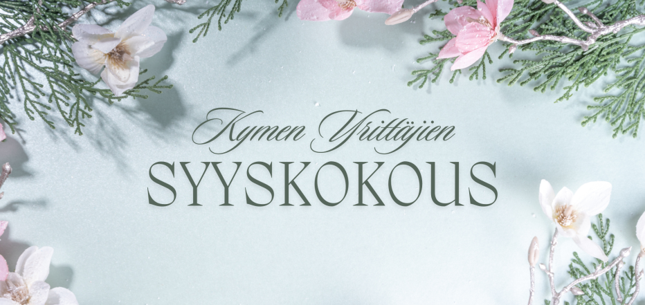 Kymen Yrittäjät syyskokous 2025