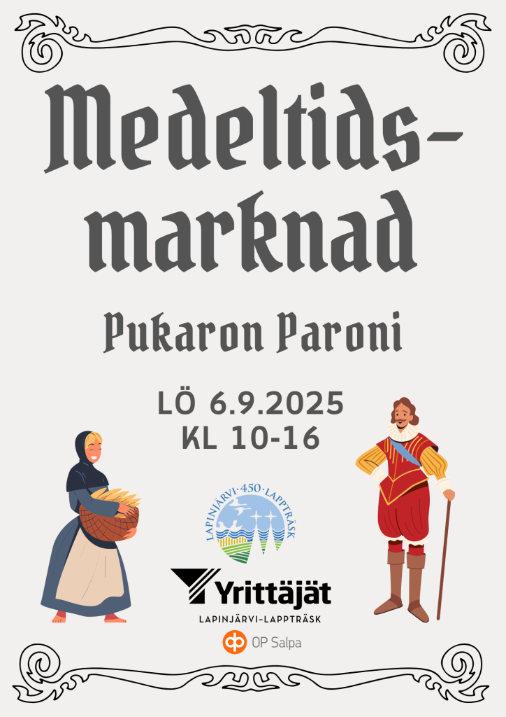 Lapinjärven Yrittäjät keskiaikamarkkinat