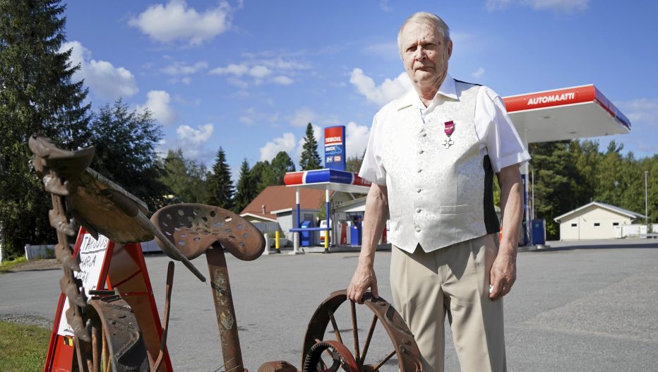 Atso Eronen, 80, päätyi huoltoasemayrittäjäksi lähes pakon edessä