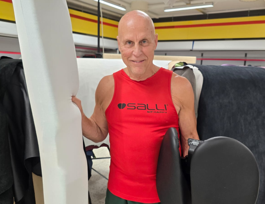 Satulatuolista tunnettu Veli-Jussi Jalkanen kehitti uuden innovaation