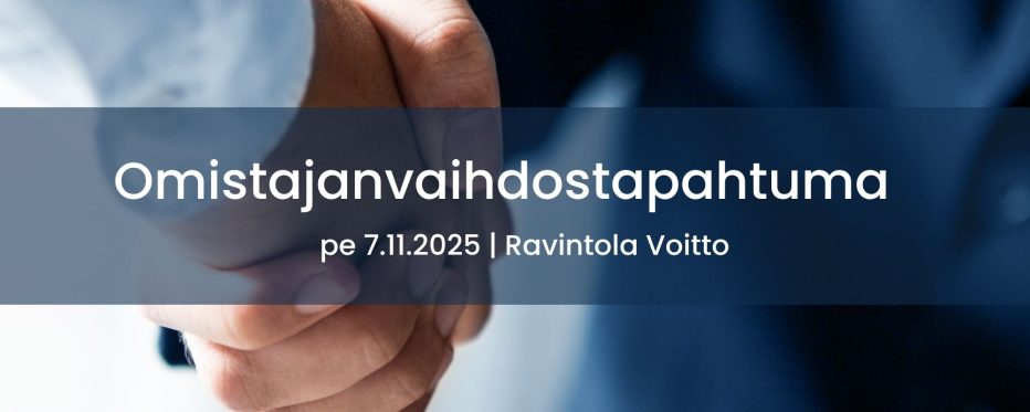 Omistajanvaihdostapahtuma