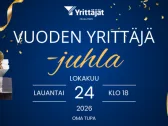 Ikaalisten Vuoden Yrittäjä -juhla 2026